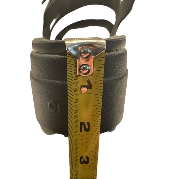 Crocs Brooklyn Low Wedge Sandals Black Women's Sandals size 11W - Picture 4 of 7